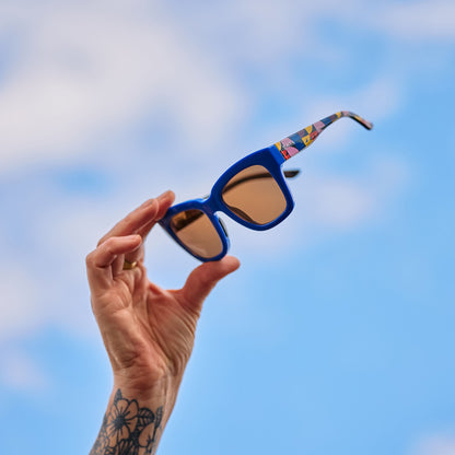 Sway, Sunglasses + Tortoise | ChromaPop Polarized Rose Gold Mirror