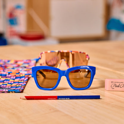 Sway, Sunglasses + Tortoise | ChromaPop Polarized Rose Gold Mirror