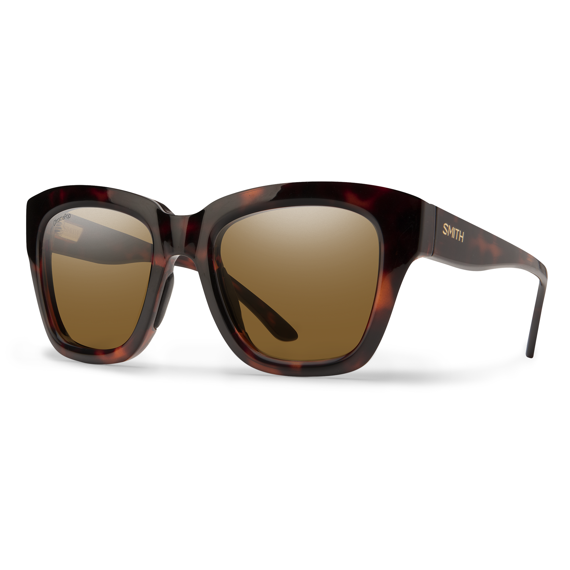 Sway, Sunglasses + Tortoise | ChromaPop Polarized Rose Gold Mirror