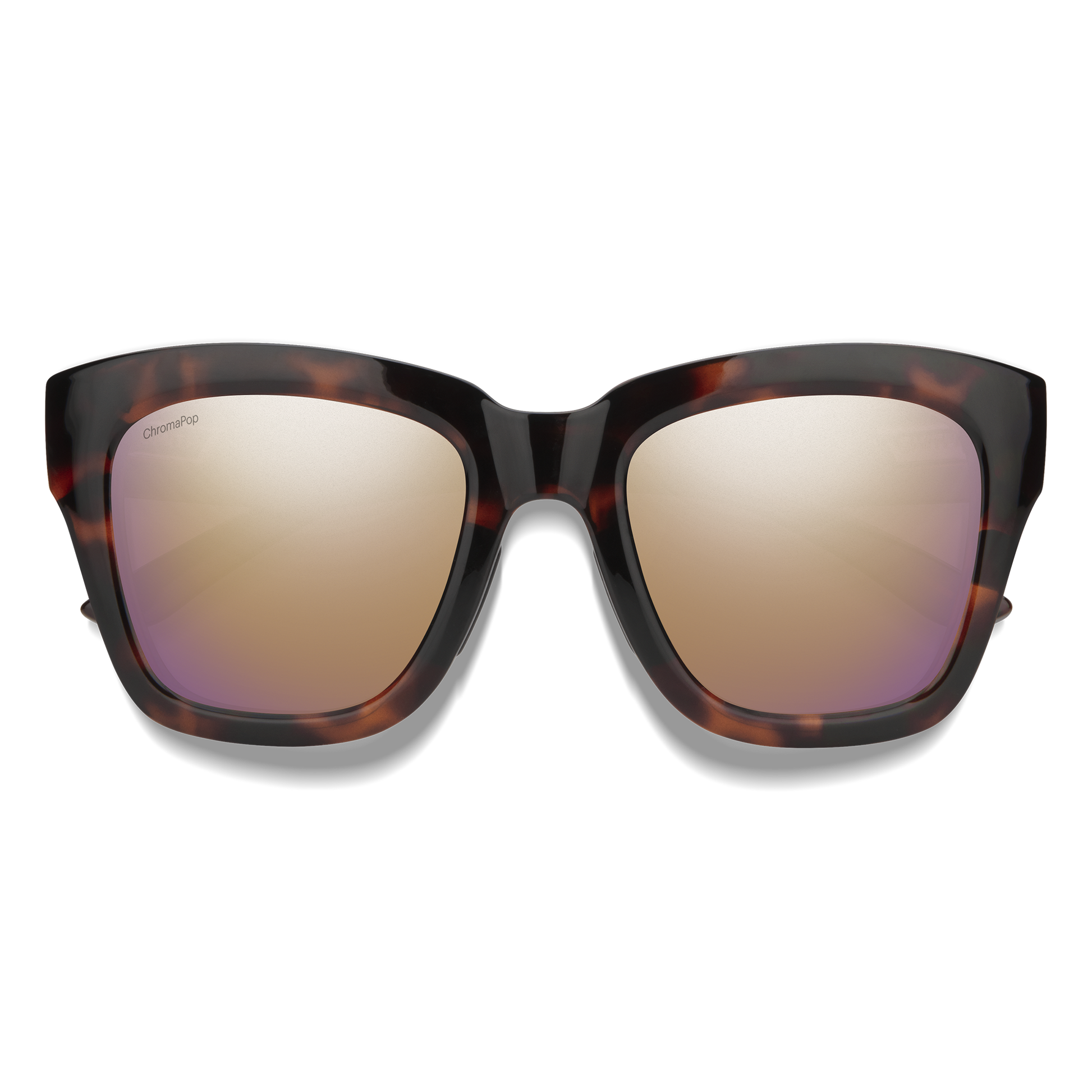 Sway, Sunglasses + Tortoise | ChromaPop Polarized Rose Gold Mirror