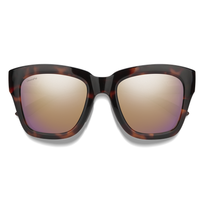 Sway, Sunglasses + Tortoise | ChromaPop Polarized Rose Gold Mirror