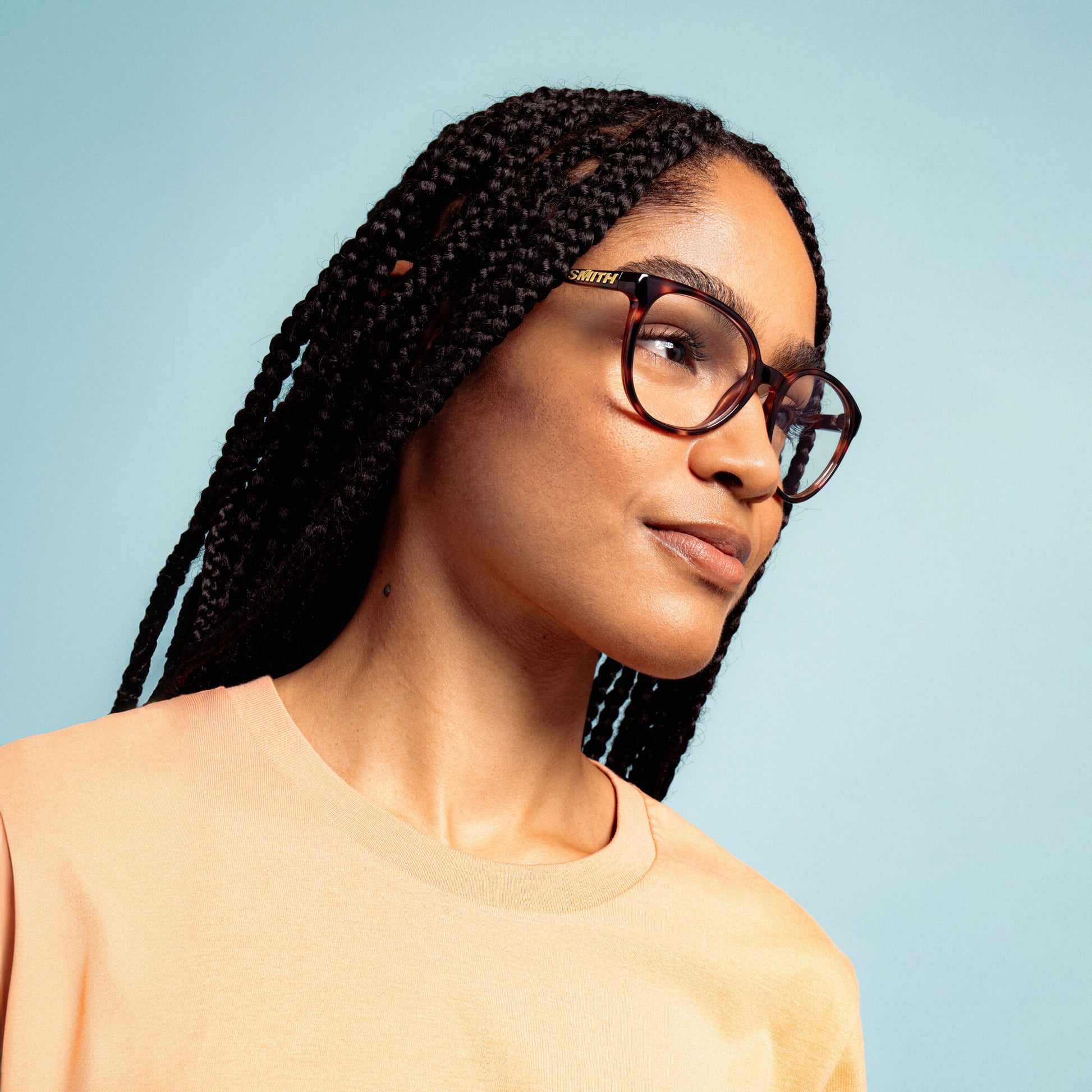 Cheetah RX, Prescription + Black + ChromaPop Polarized Blue Mirror