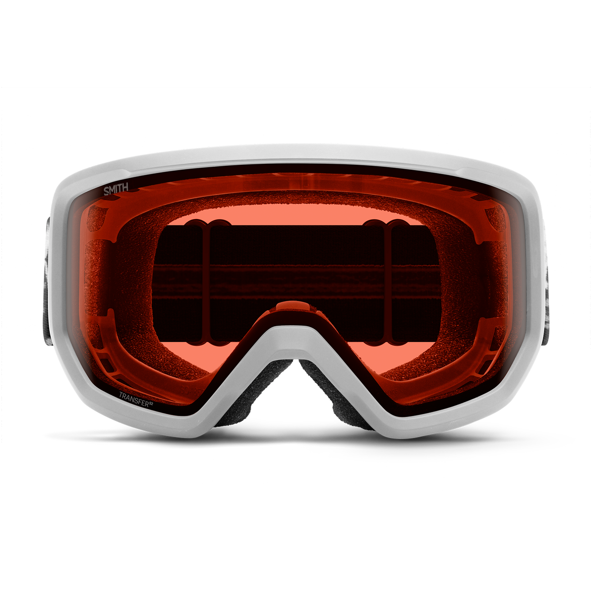 Transfer Low Bridge Fit, Black | Red Sol-X Mirror