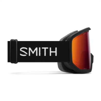 Transfer Low Bridge Fit, Black | Red Sol-X Mirror