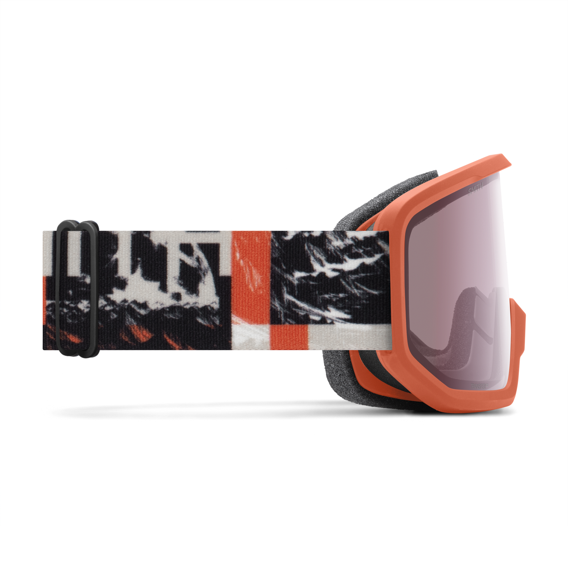 Transfer Low Bridge Fit, Noir | Rouge Sol-X Miroir