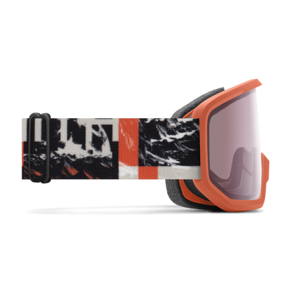 Transfer Low Bridge Fit, Noir | Rouge Sol-X Miroir