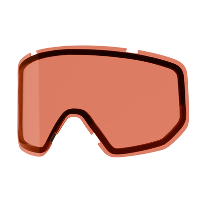 Verre de remplacement Transfer, Miroir Sol-X rouge