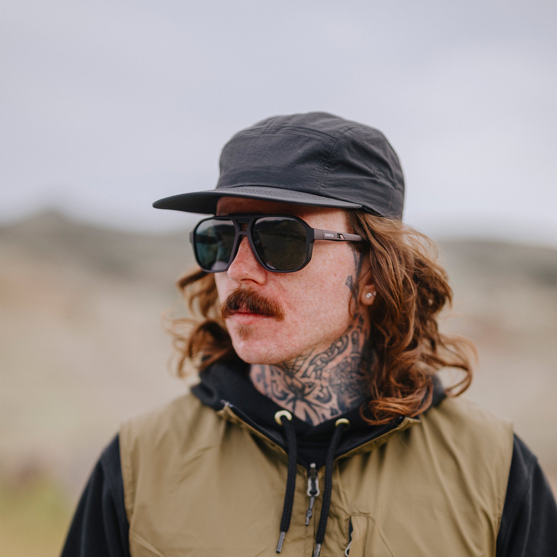 Truss, Sunglasses + Matte Fathom | ChromaPop Polarized Black