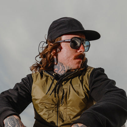 Truss, Sunglasses + Matte Fathom | ChromaPop Polarized Black
