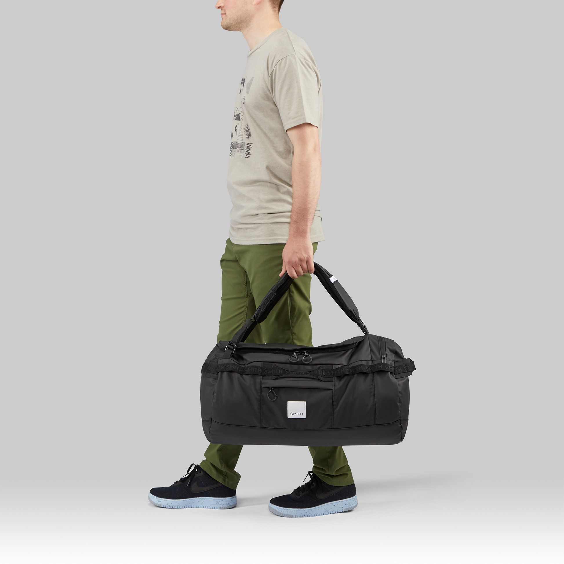 60l travel duffel bag Smith Tumalo 60L Dufflebag in Black