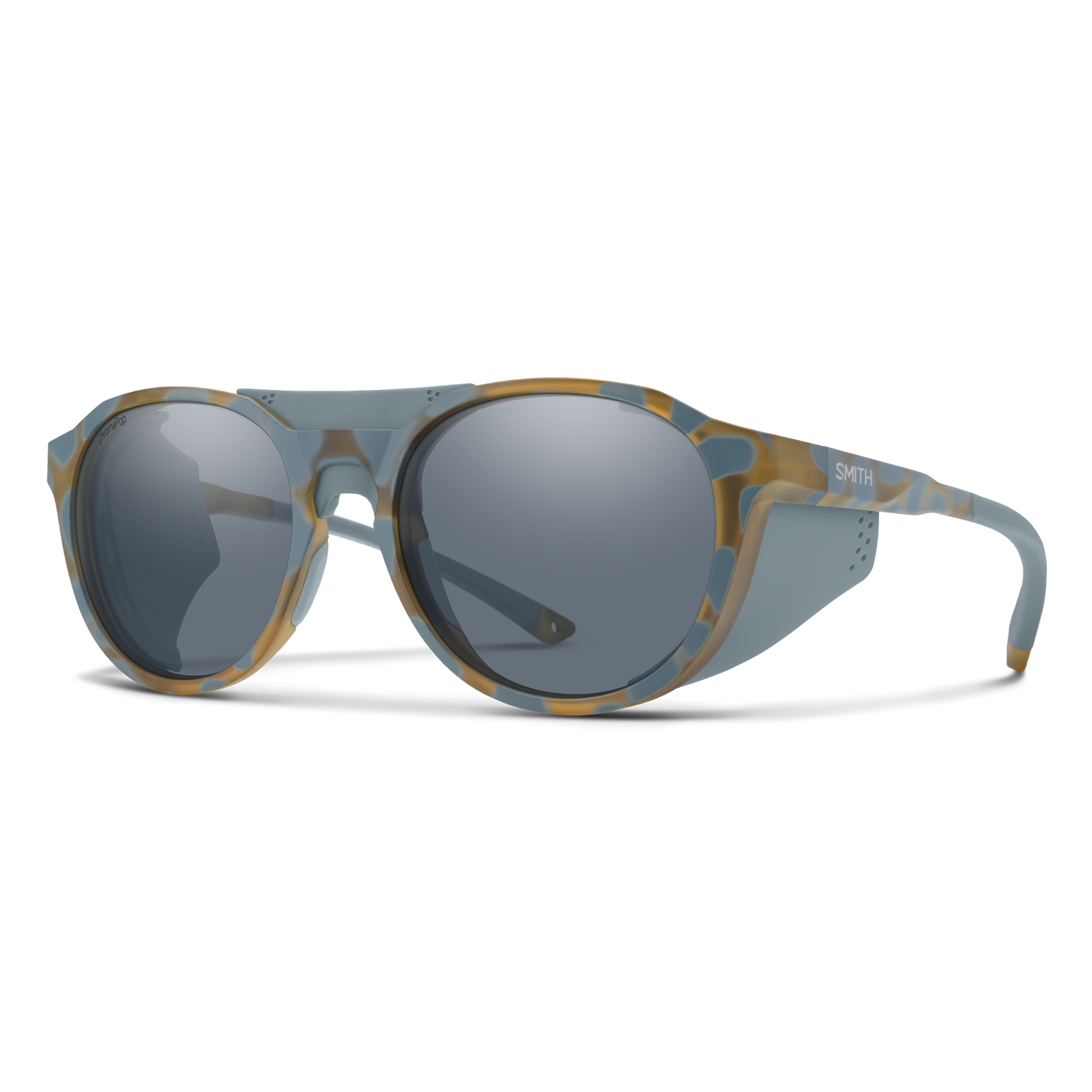 Venture, Sunglasses + Matte Gold Dust | ChromaPop Glacier Photochromic Rose Gold Mirror