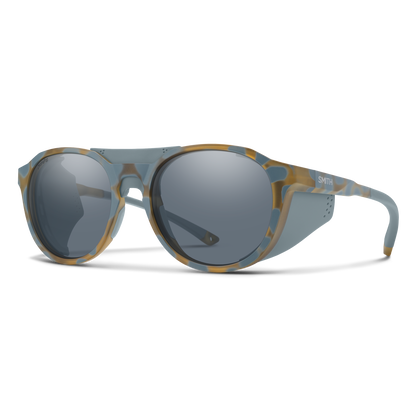 Venture, Sunglasses + Matte Gold Dust | ChromaPop Glacier Photochromic Rose Gold Mirror
