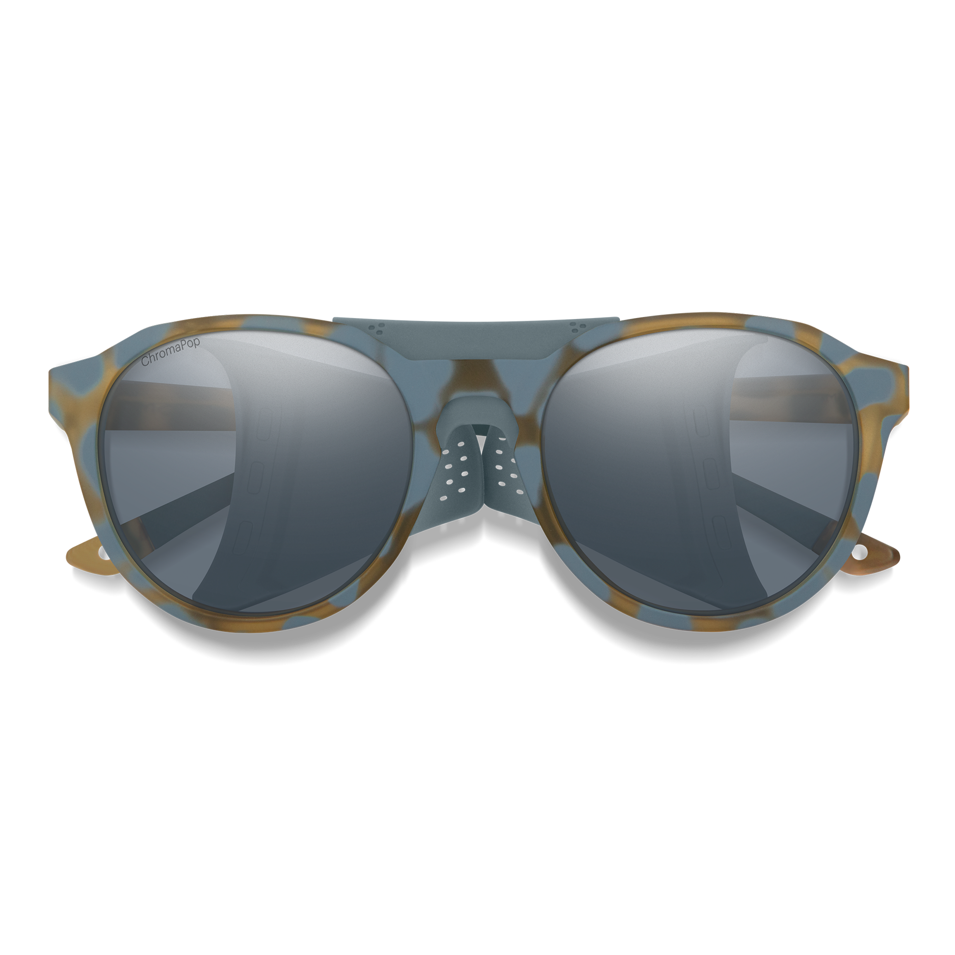Venture, Sunglasses + Matte Gold Dust | ChromaPop Glacier Photochromic Rose Gold Mirror