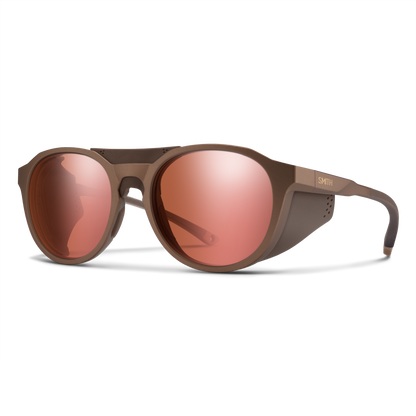 Venture, Sunglasses + Matte Black | ChromaPop Glacier Photochromic Copper Blue Mirror