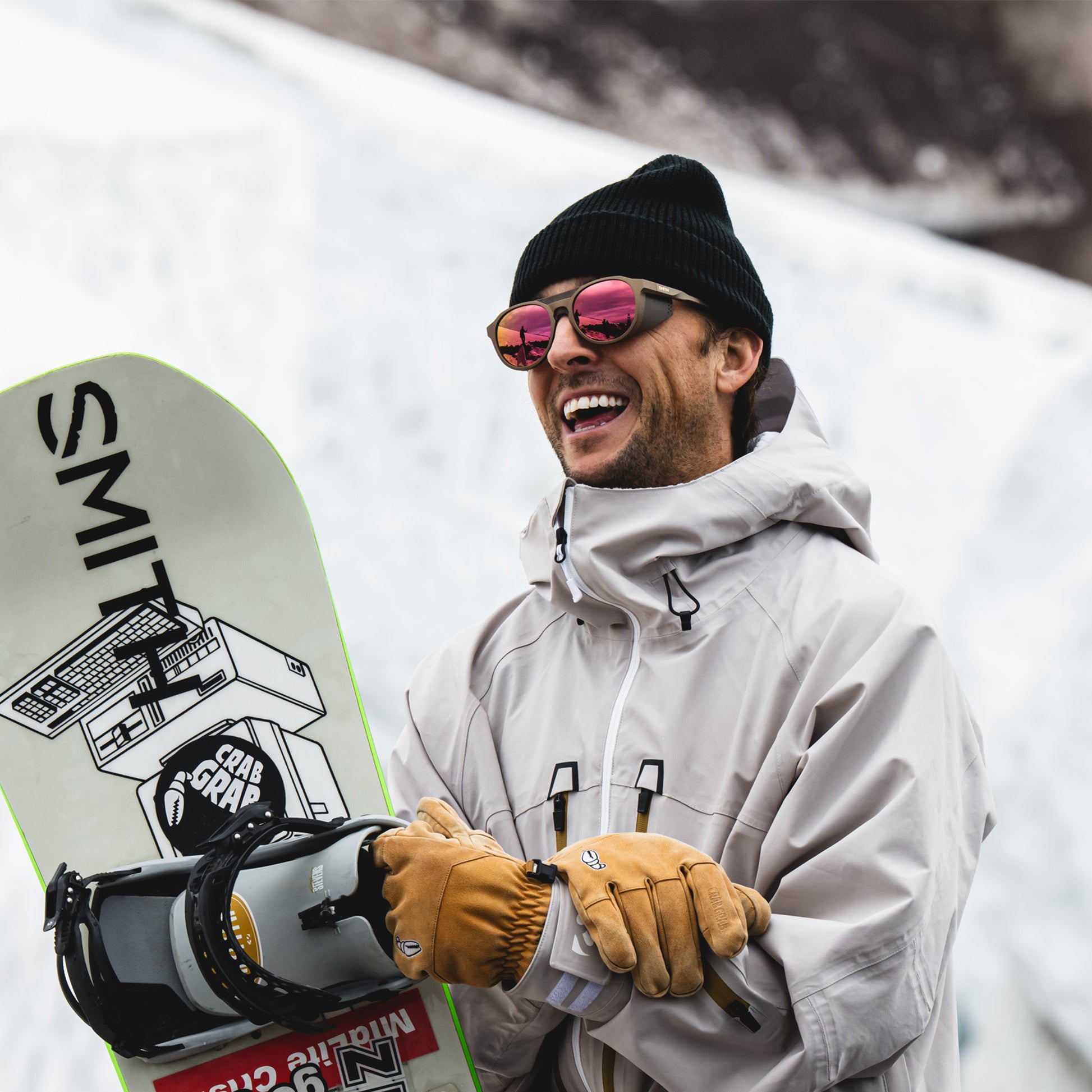 Venture, Sunglasses + Matte Black | ChromaPop Glacier Photochromic Copper Blue Mirror