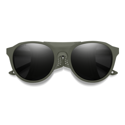 Venture, Sunglasses + Matte Black | ChromaPop Glacier Photochromic Copper Blue Mirror