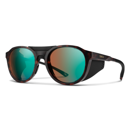 Venture, Sunglasses + Matte Black | ChromaPop Glacier Photochromic Copper Blue Mirror