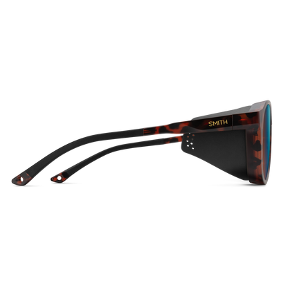 Venture, Sunglasses + Matte Black | ChromaPop Glacier Photochromic Copper Blue Mirror