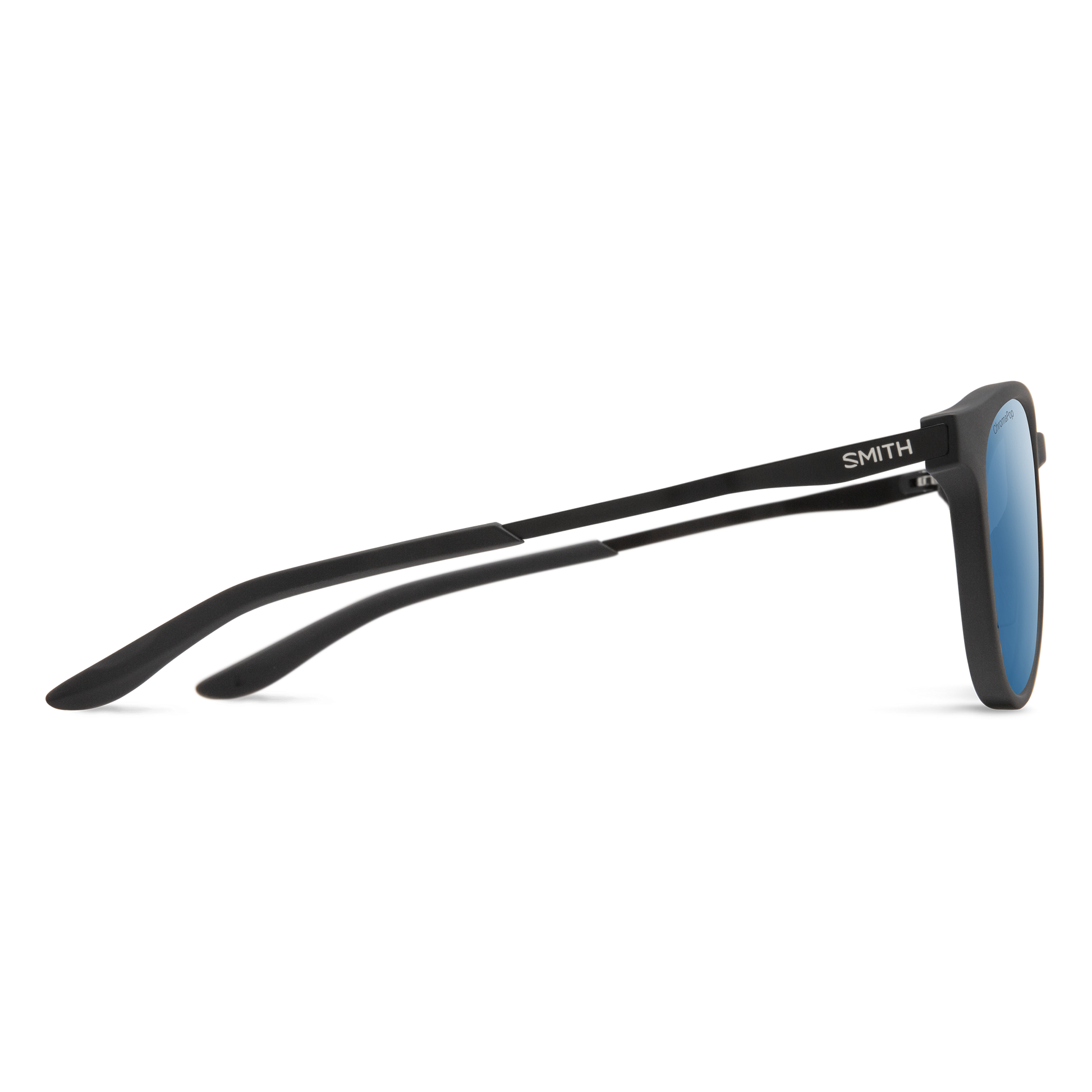 Wander RX, Prescription + Matte Black + ChromaPop Polarized Blue Mirror