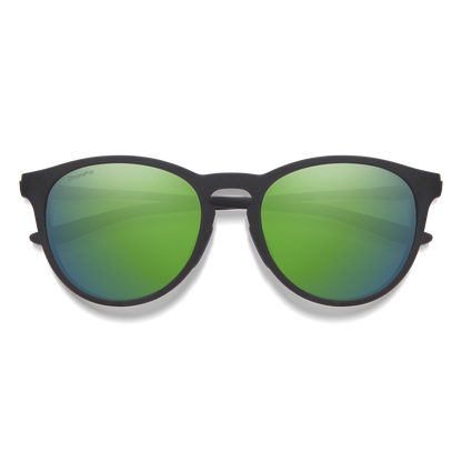 Wander RX, Prescription + Matte Black + ChromaPop Polarized Blue Mirror
