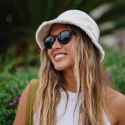 Westward, Sunglasses + Matte Black | ChromaPop Gray Green