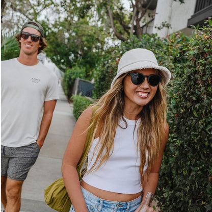 Westward, Sunglasses + Matte Black | ChromaPop Gray Green