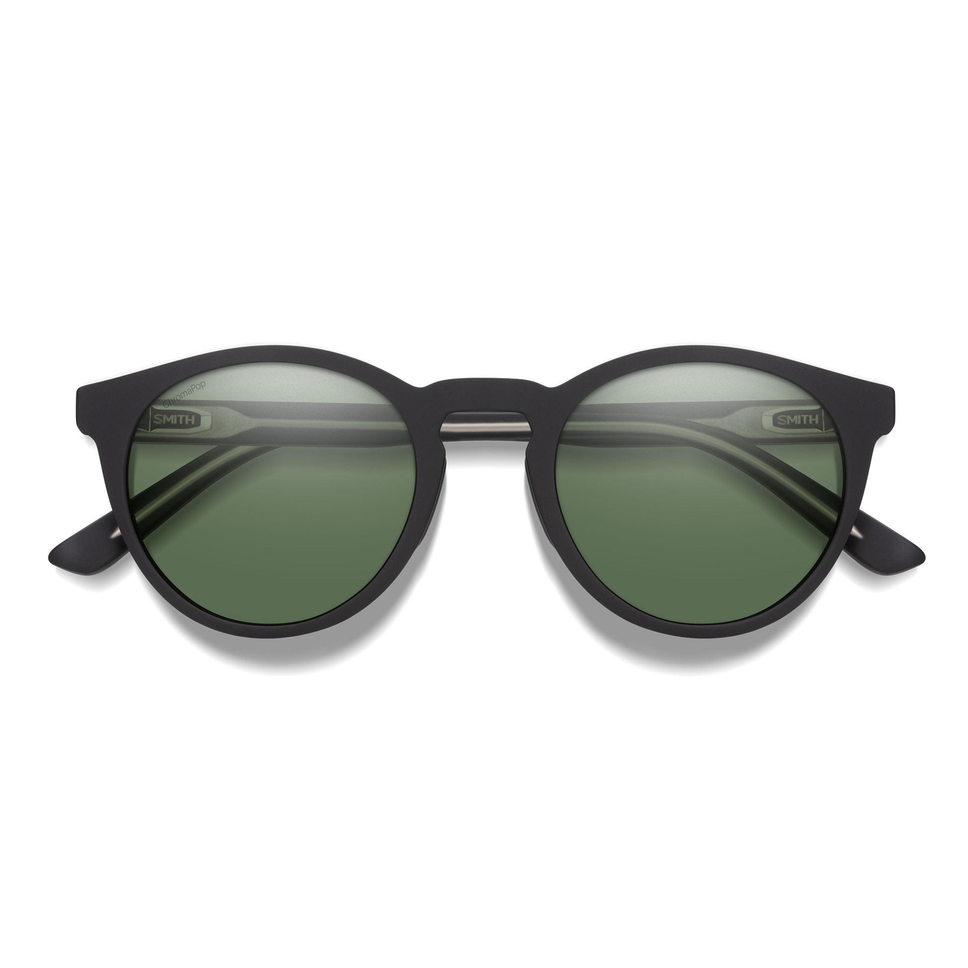 Westward, Lunettes de soleil + Noir mat | ChromaPop Gris Vert