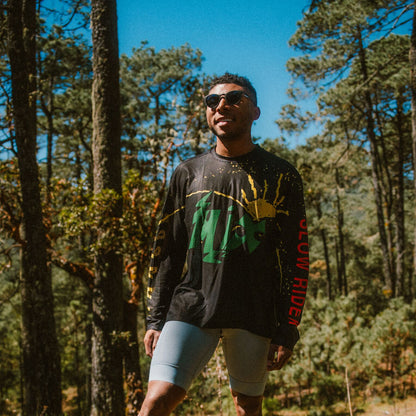 Vers l’ouest, lunettes de soleil + Cristal sommital | ChromaPop Vert gris polarisé