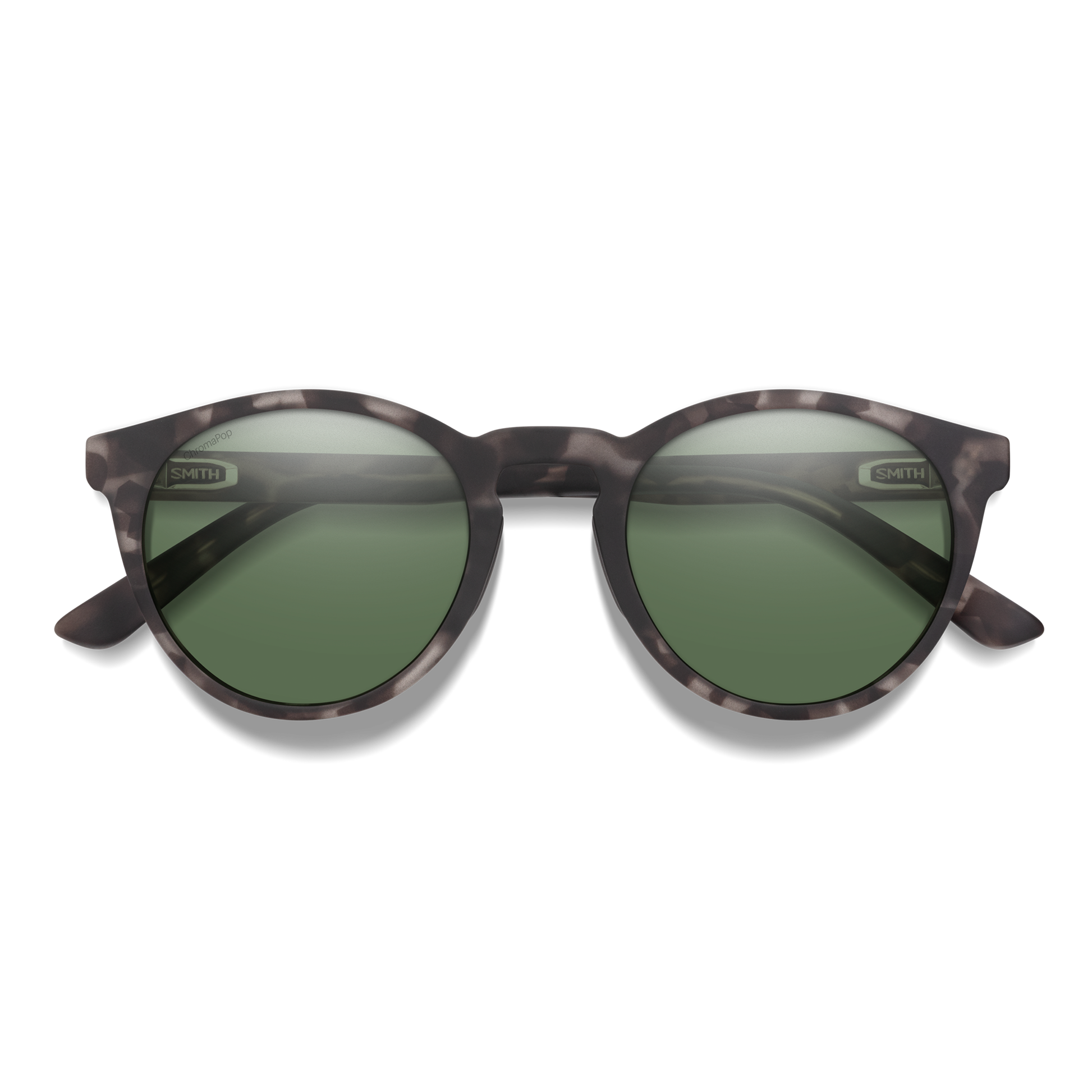 Westward, Lunettes de soleil + Noir mat | ChromaPop Gris Vert