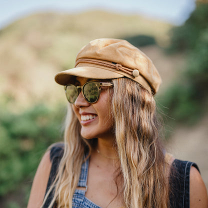 Westward, Sunglasses + Matte Black | ChromaPop Gray Green