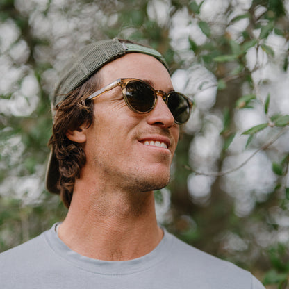 Westward, Sunglasses + Matte Black | ChromaPop Gray Green