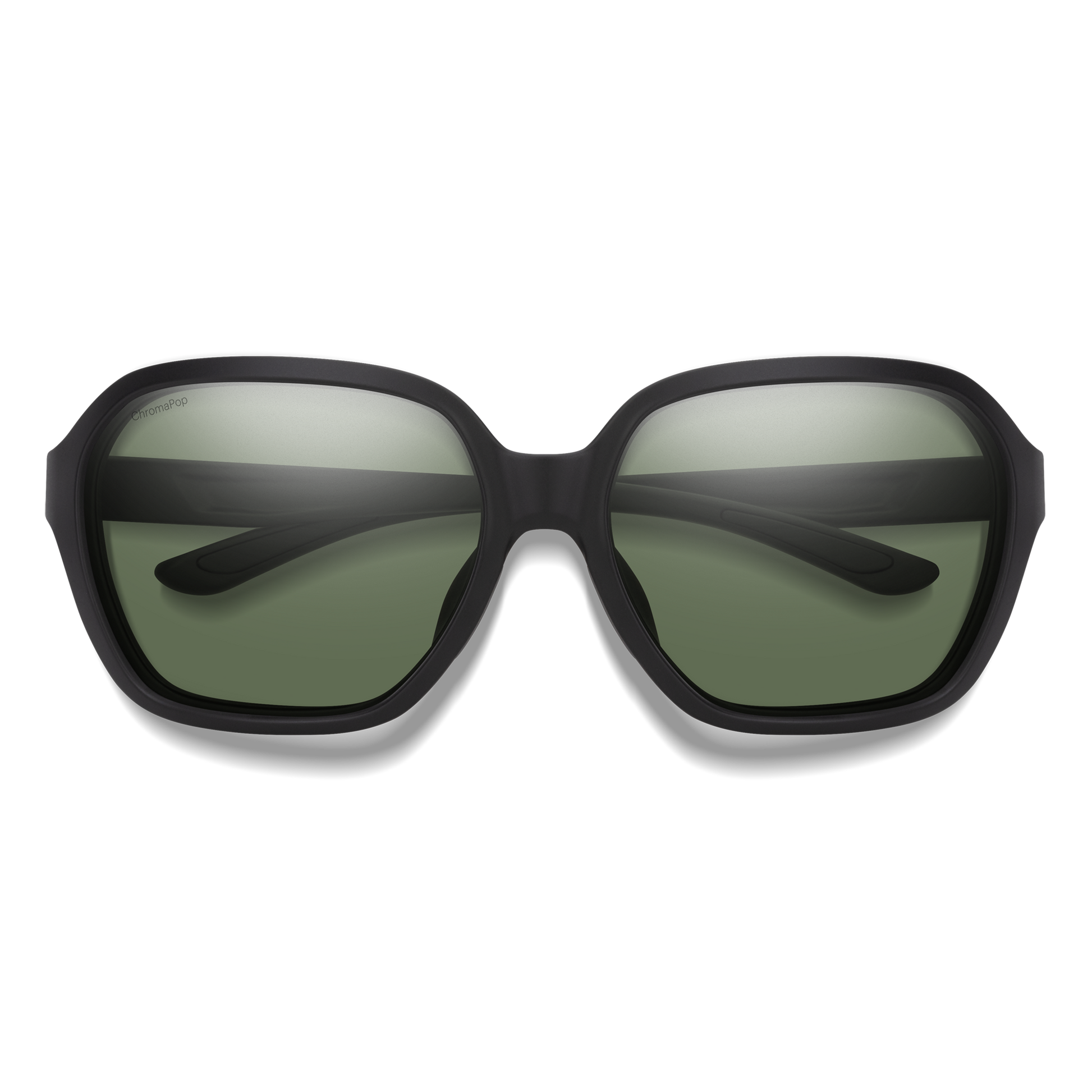 Whitney, Matte Black | ChromaPop Polarized Gray Green