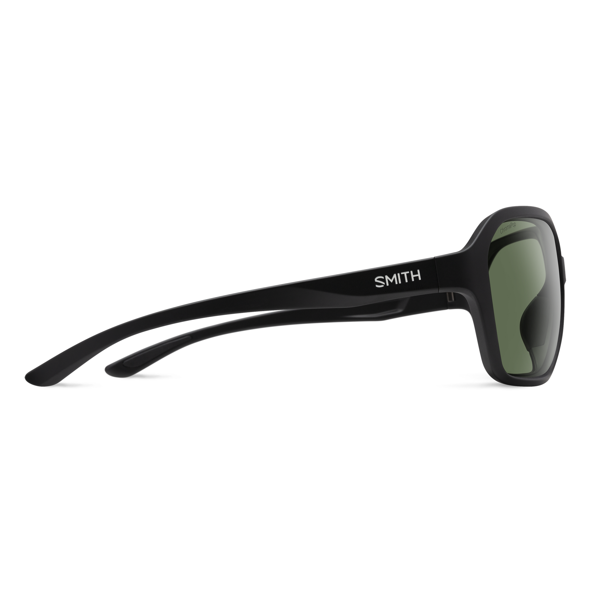 Whitney, Matte Black | ChromaPop Polarized Gray Green