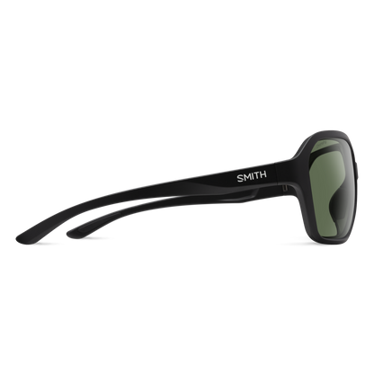 Whitney, Matte Black | ChromaPop Polarized Gray Green