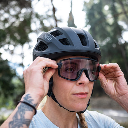 Wildcat, Matte Black | ChromaPop Glacier Photochromic Copper Blue Mirror