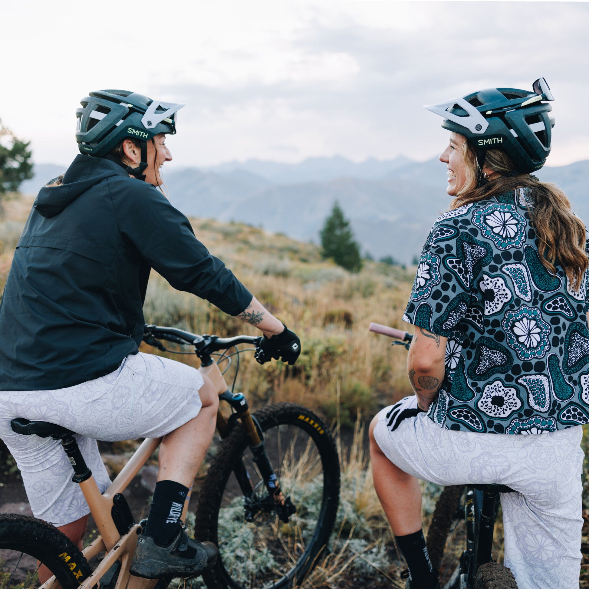 Shorts de vélo Frankie, Racines de lavande + 2