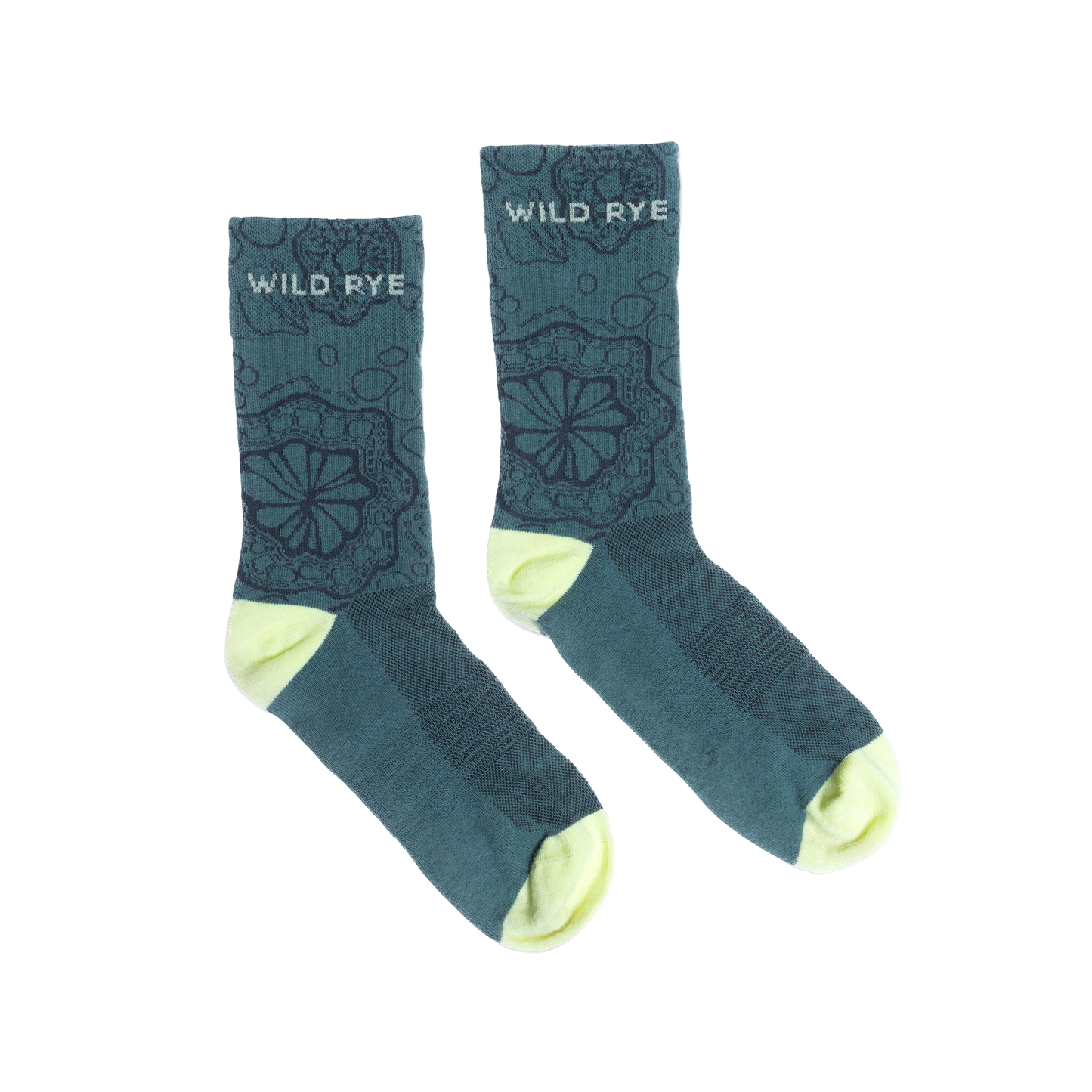 Chaussettes de vélo Wild Rye 6 po