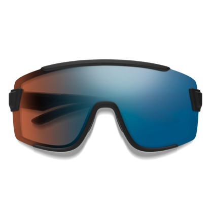 Wildcat, Matte Black | ChromaPop Glacier Photochromic Copper Blue Mirror