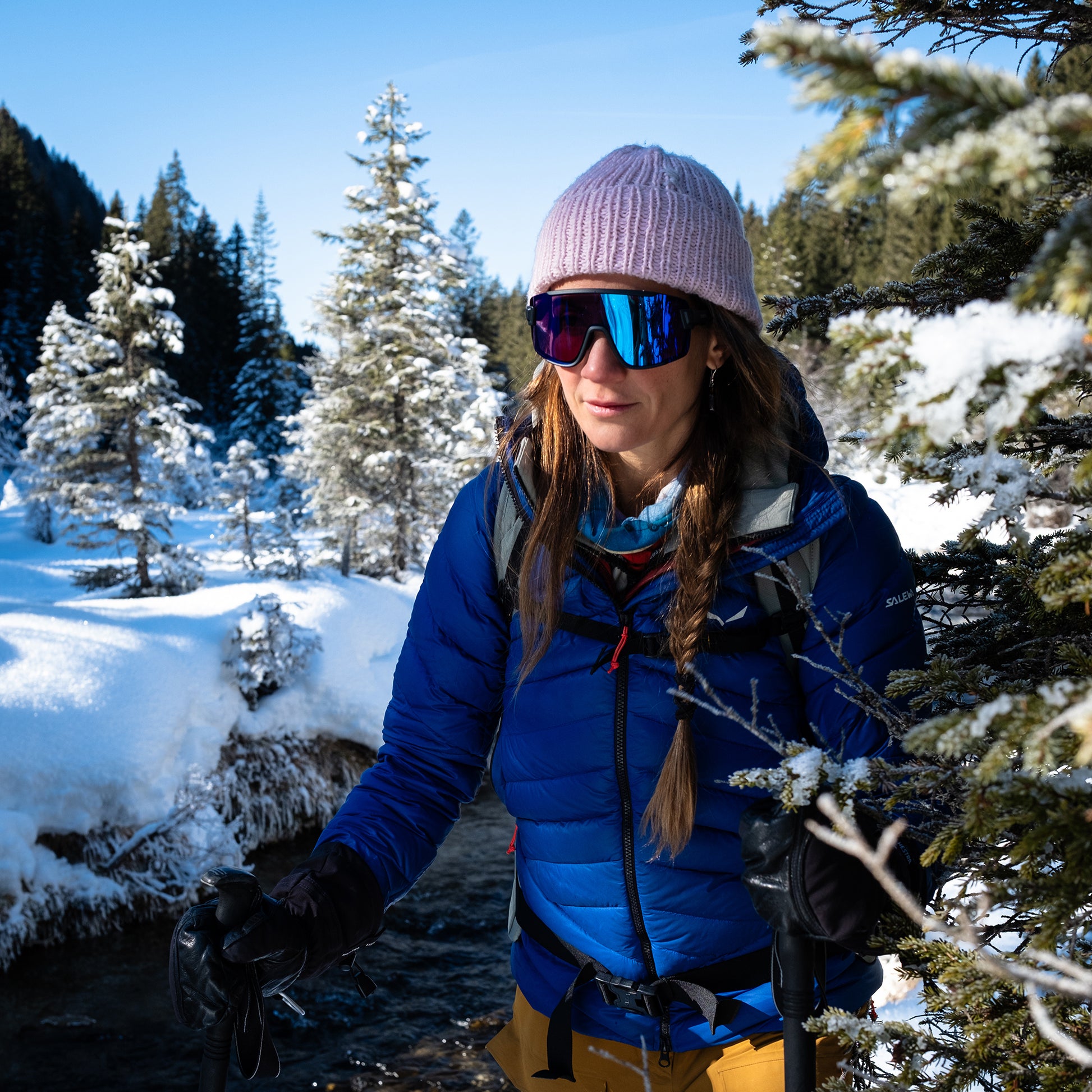 Wildcat, Matte Black | ChromaPop Glacier Photochromic Copper Blue Mirror