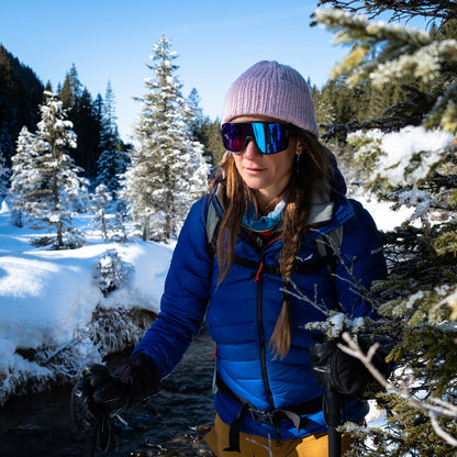 Wildcat, Matte Black | ChromaPop Glacier Photochromic Copper Blue Mirror