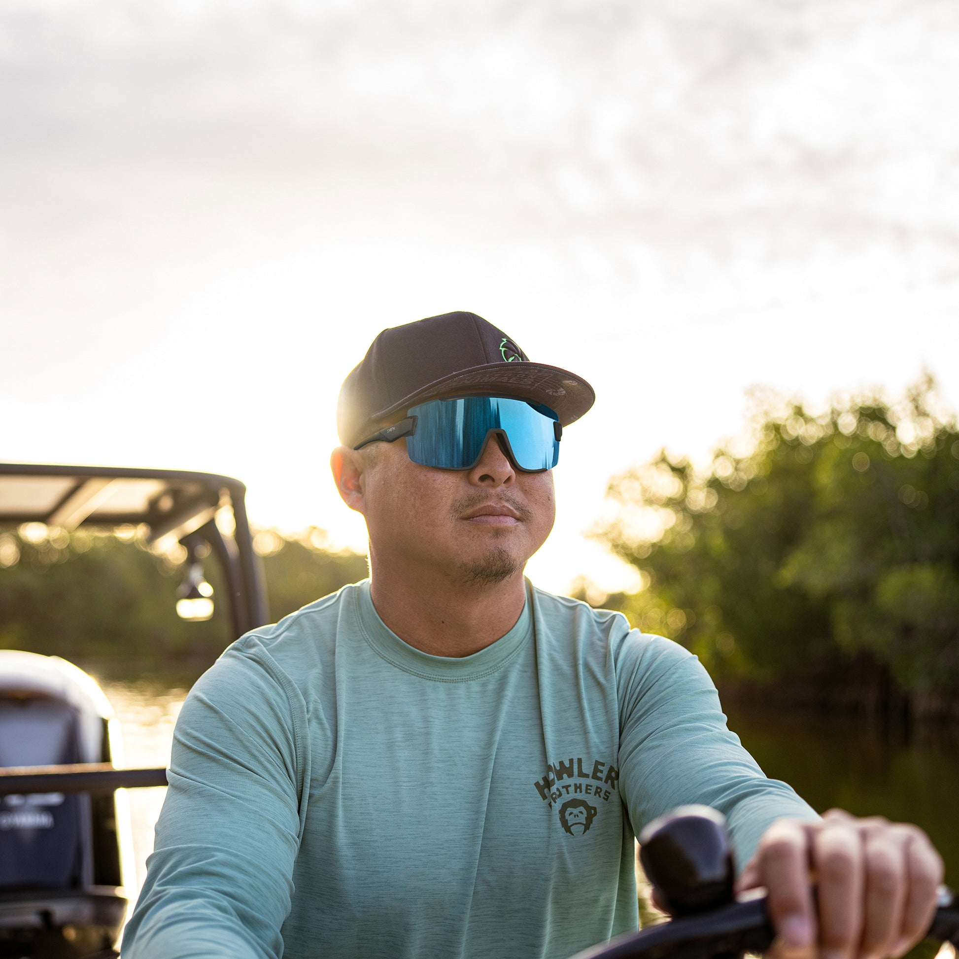 Wildcat, Matte Black | ChromaPop Glacier Photochromic Copper Blue Mirror