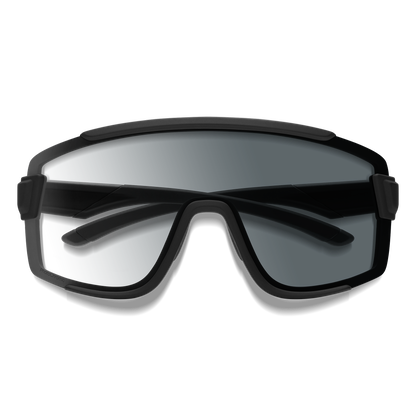 Wildcat, Matte Black | ChromaPop Glacier Photochromic Copper Blue Mirror