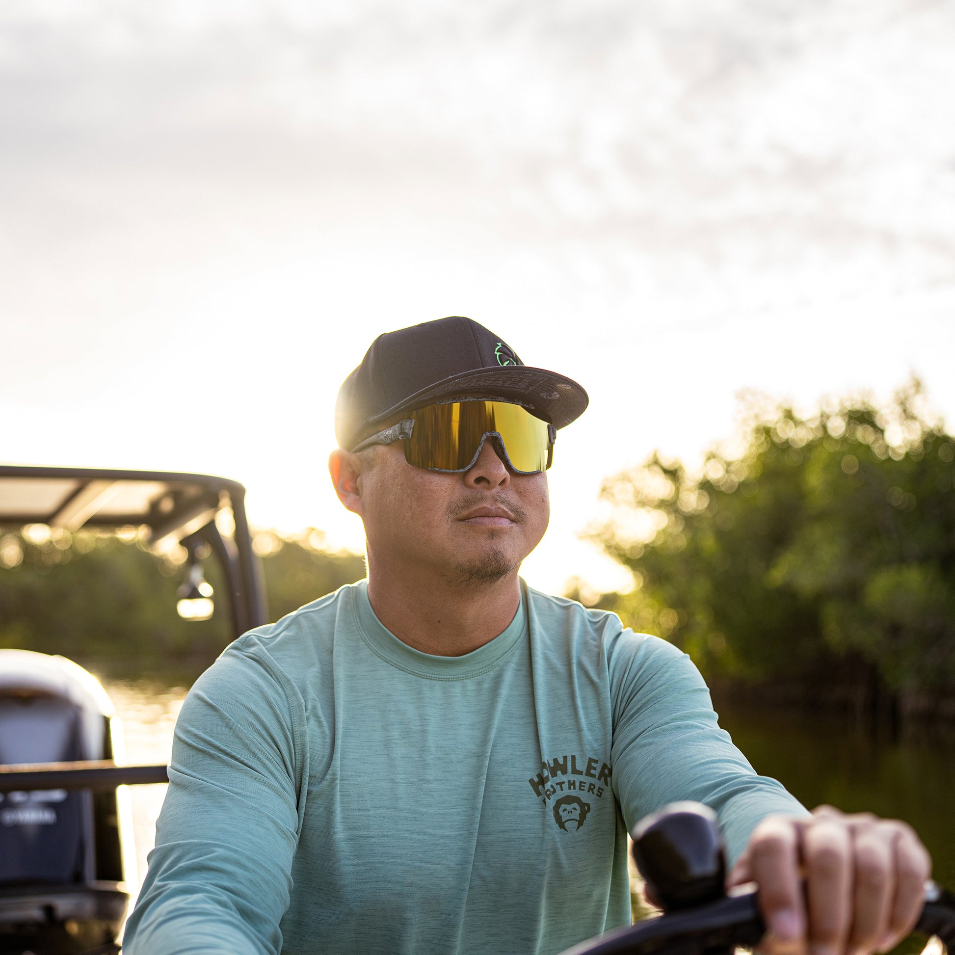 Wildcat, Matte Black | ChromaPop Glacier Photochromic Copper Blue Mirror