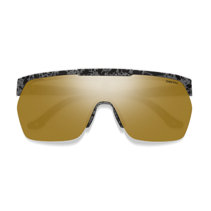 XC, Matte Gray Marble | ChromaPop Polarized Bronze Mirror