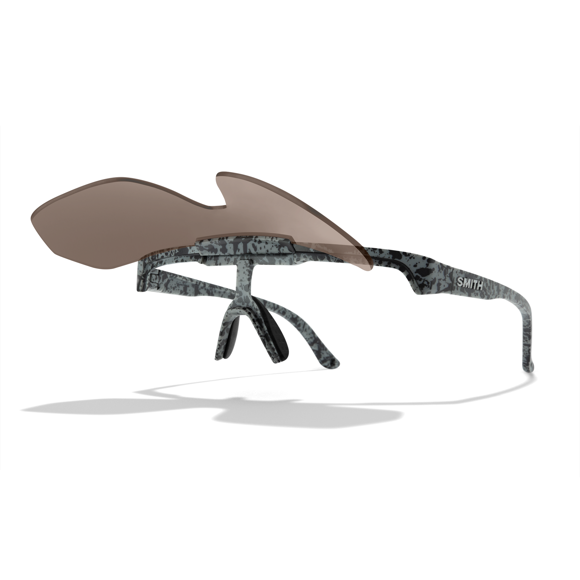 XC, Matte Gray Marble | ChromaPop Polarized Bronze Mirror