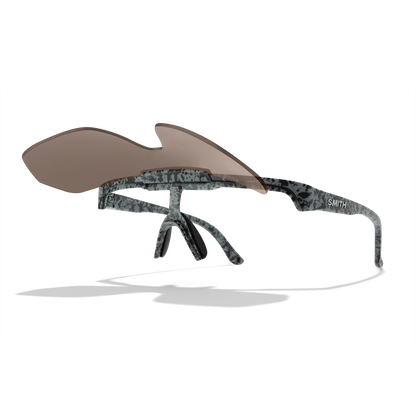 XC, Matte Gray Marble | ChromaPop Polarized Bronze Mirror