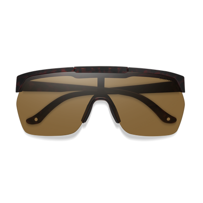 XC, Matte Gray Marble | ChromaPop Polarized Bronze Mirror