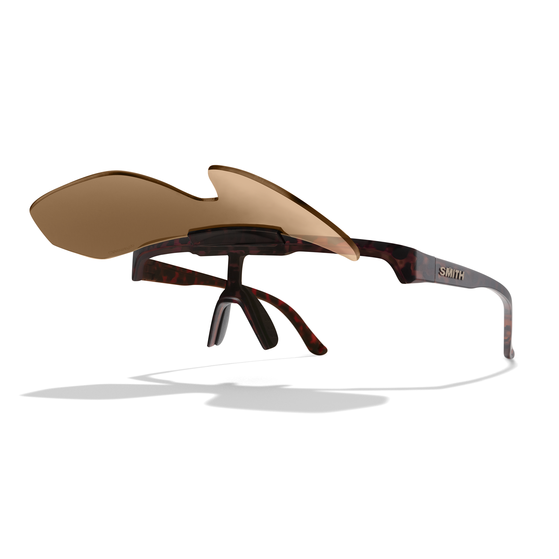 XC, Matte Gray Marble | ChromaPop Polarized Bronze Mirror