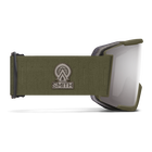 Squad XL Low Bridge Fit, Forest + ChromaPop™ Sun Platinum Mirror, hi-res