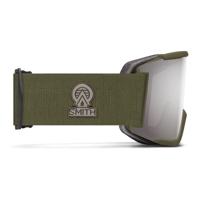 Squad XL Low Bridge Fit, Forest + ChromaPop™ Sun Platinum Mirror, hi-res